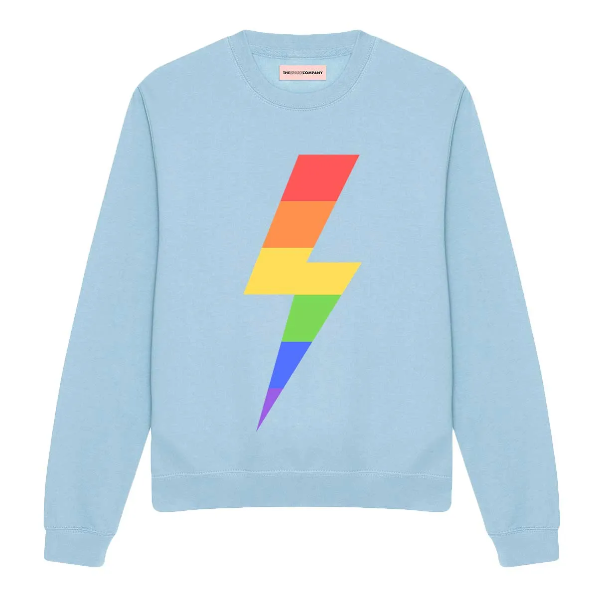 Rainbow Lightning Bolt LGBTQ  Sweatshirt