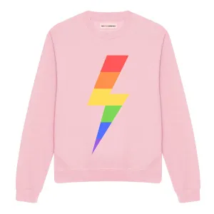 Rainbow Lightning Bolt LGBTQ  Sweatshirt