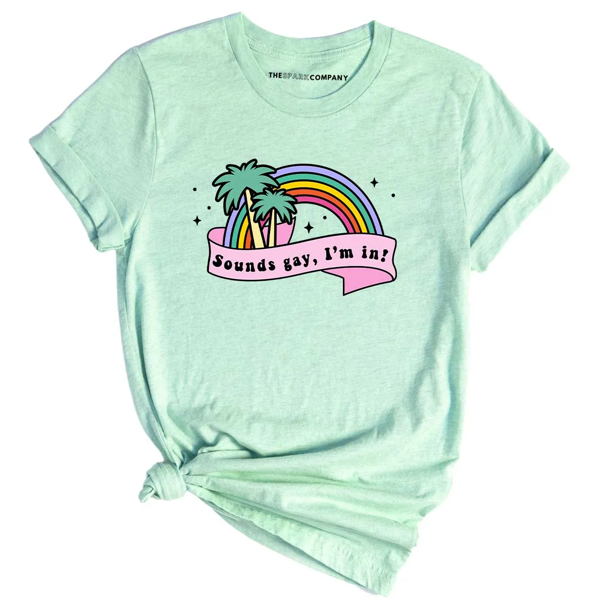 Retro Sounds Gay LGBTQ  T-Shirt