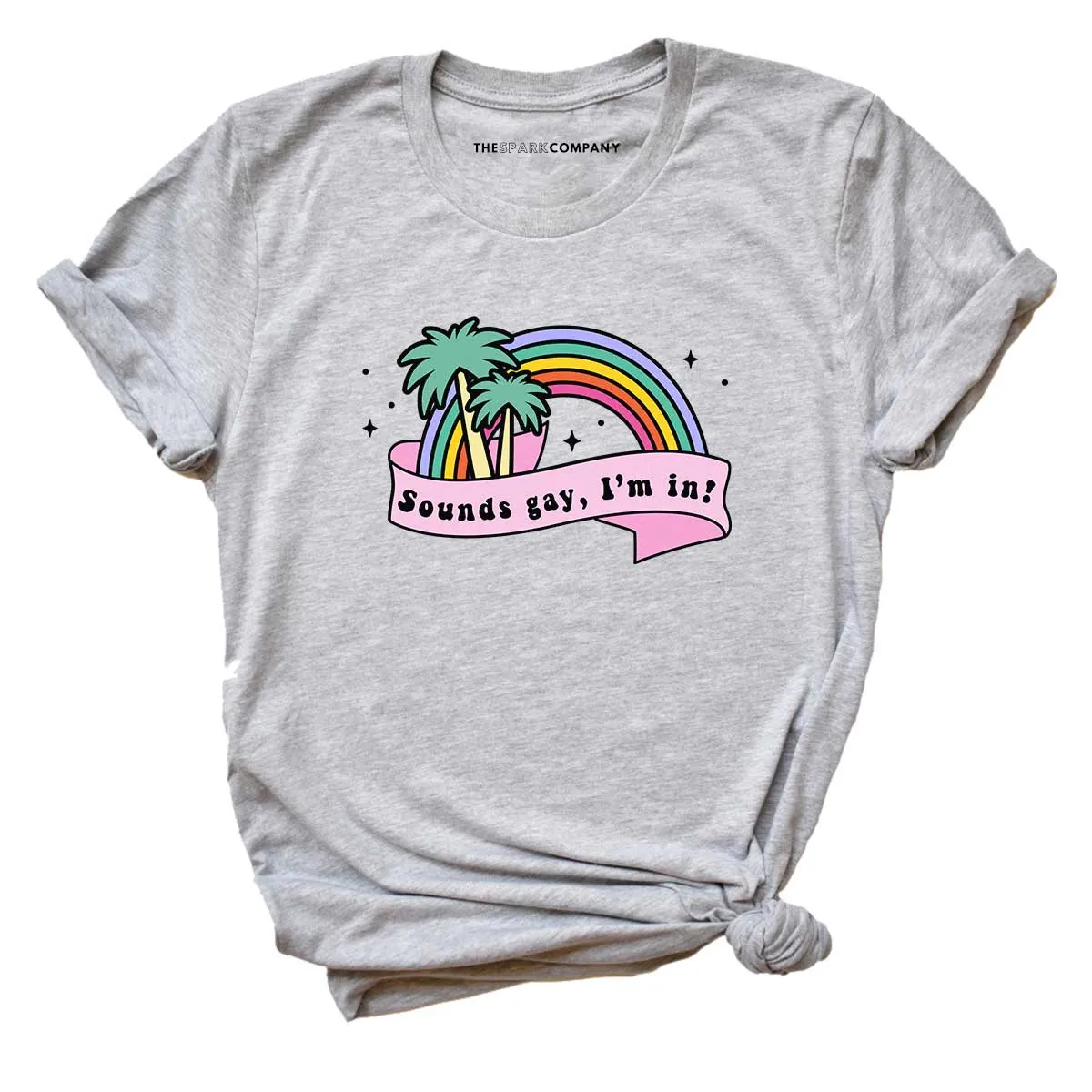 Retro Sounds Gay LGBTQ  T-Shirt