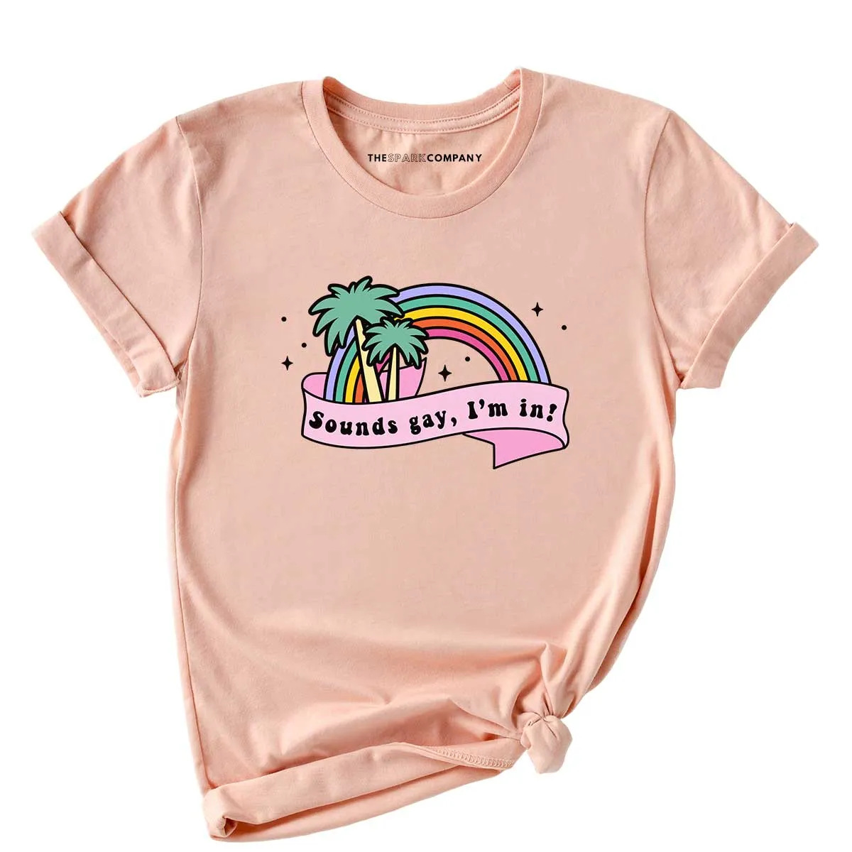Retro Sounds Gay LGBTQ  T-Shirt