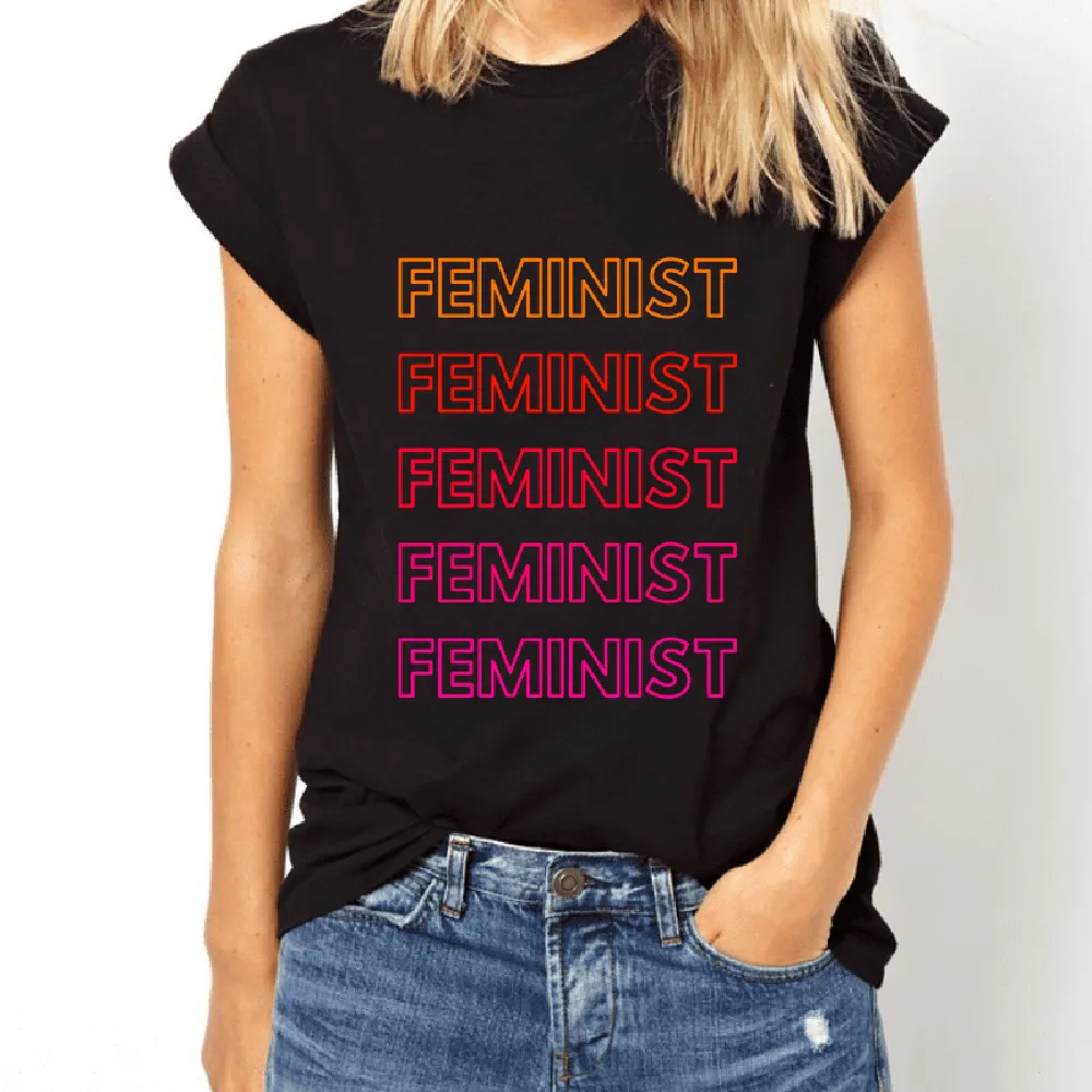 Retro Style Feminist Tee Feminist T-Shirt