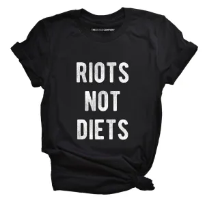 Riots Not Diets Feminist T-Shirt