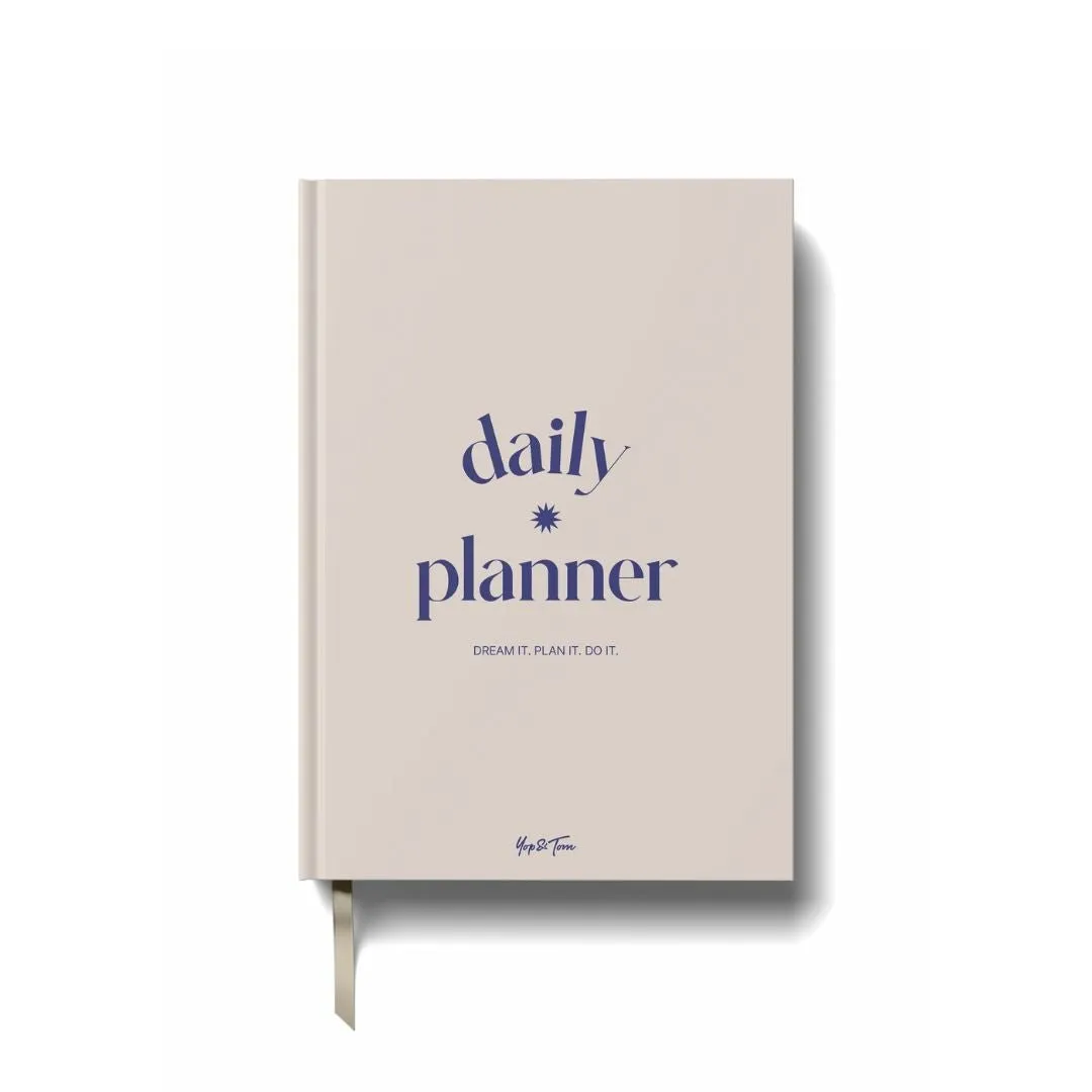 Sand Daily Planner - Yop & Tom