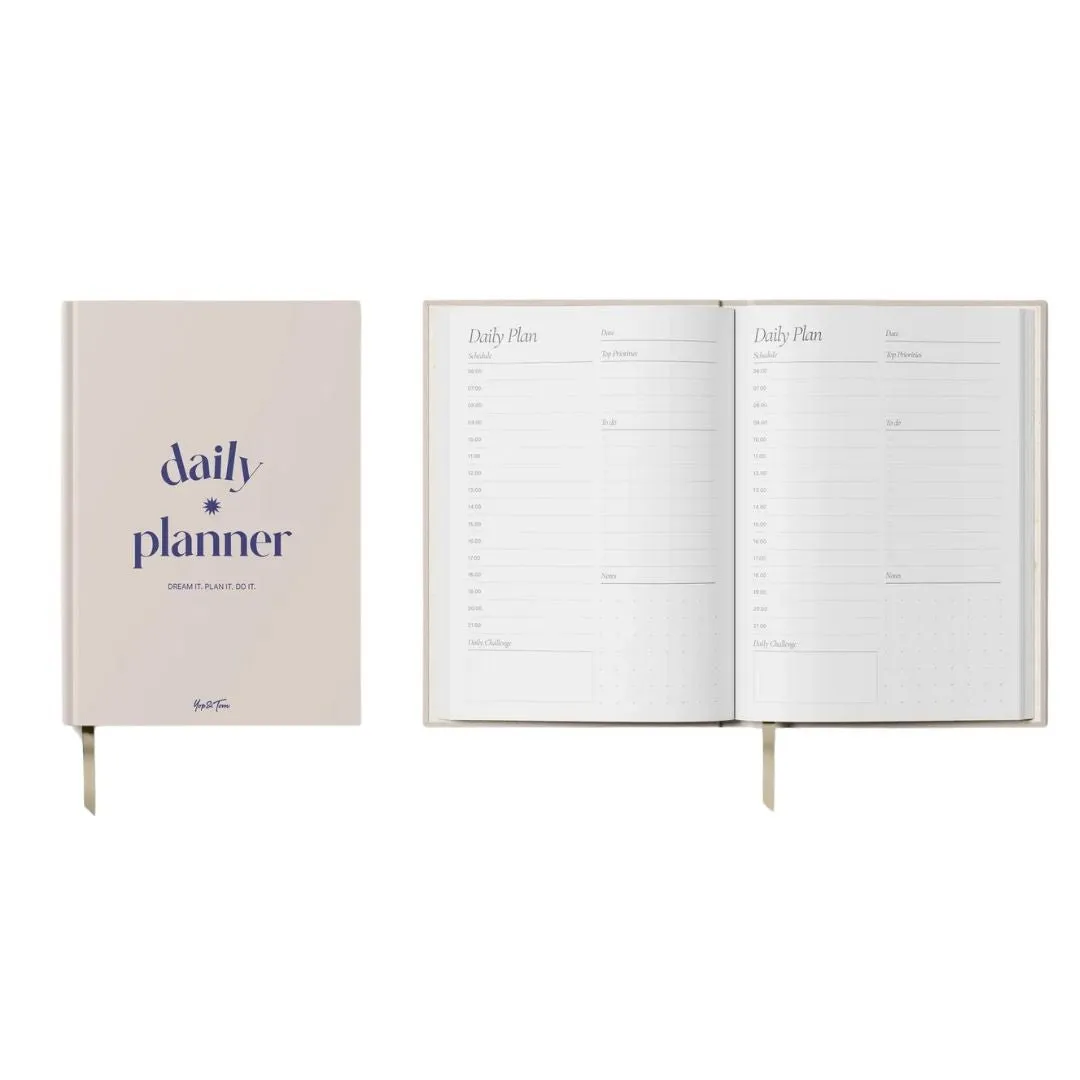 Sand Daily Planner - Yop & Tom
