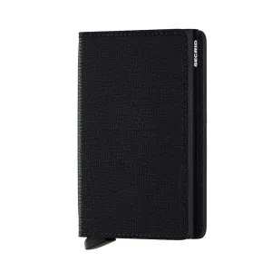Secrid Slim Wallet - Crisple Black