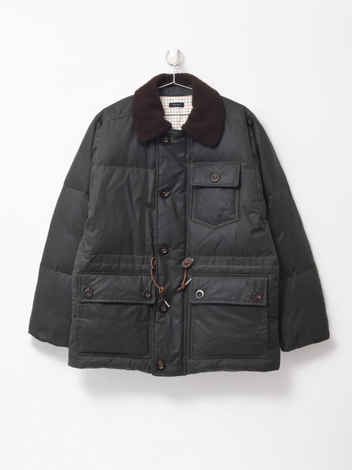 SHEARLING COLLAR EXPEDITION PARKA_SAGE(400)
