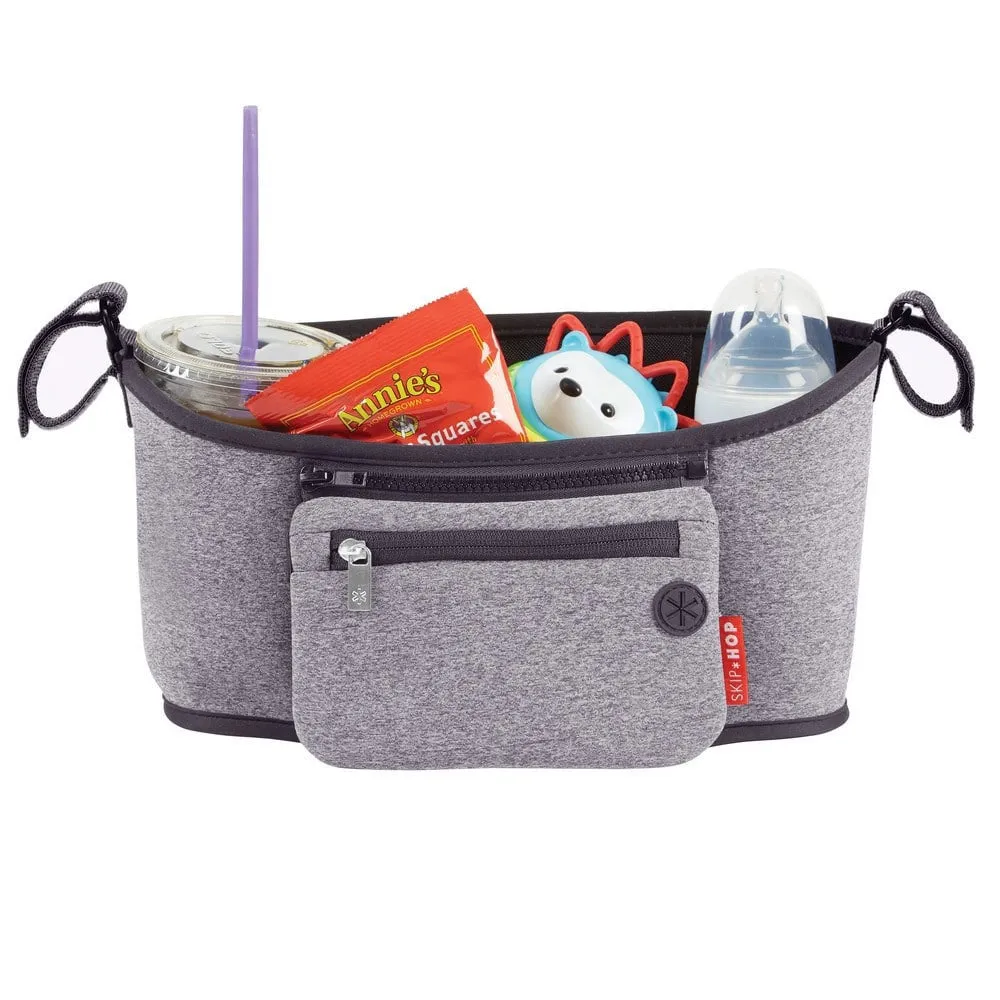 Skip Hop Grab & Go Stroller Organiser - Heather Grey