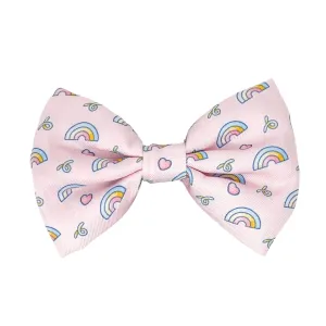 slide-on bow tie - over the rainbow