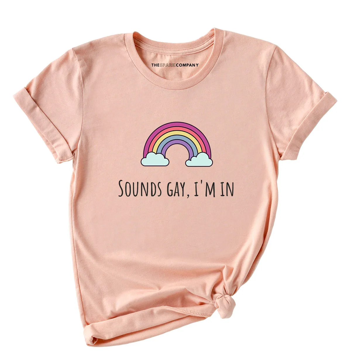 Sounds Gay I'm In Pride LGBTQ  Pride T-Shirt