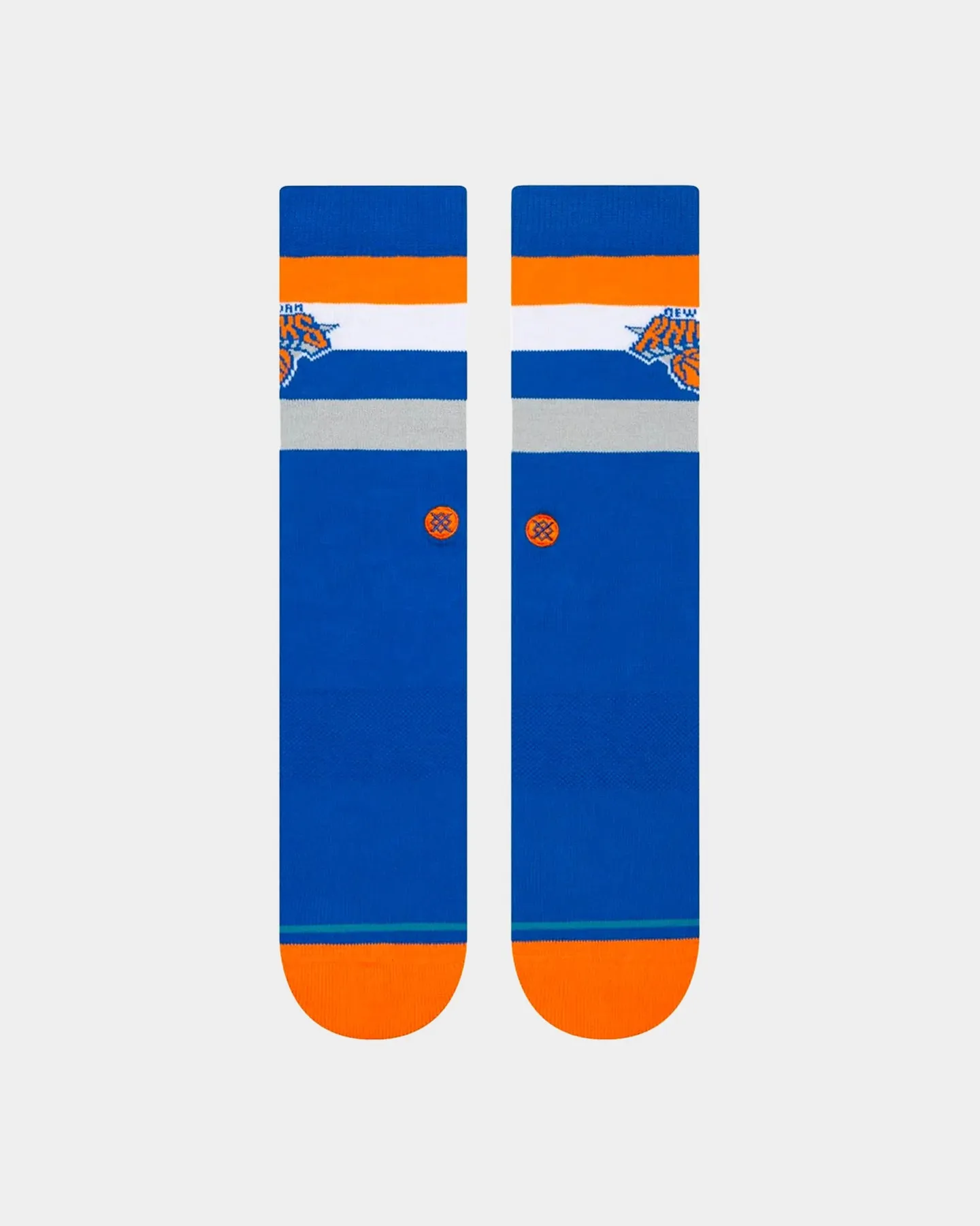 Stance New York Knicks Stripe Crew Socks Navy
