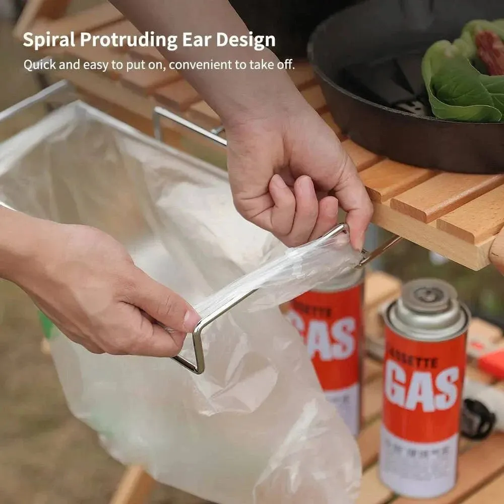 Storage Net Portable Shelf Bag Stuff Mesh for Picnic Outdoor Camping Barbecue Kitchen Folding Rack