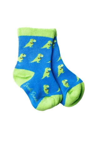 Swole Panda Kids T-Rex Bamboo Socks