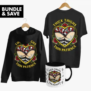 Thick Thighs Bundle (Black)