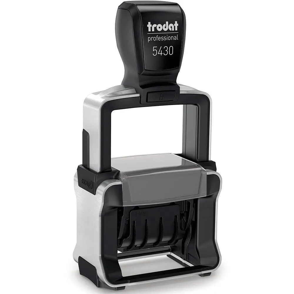 Trodat Professional 5430 Die Plate Dater Rectangle