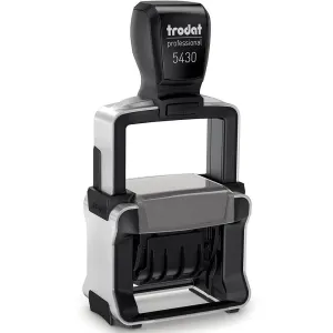 Trodat Professional 5430 Die Plate Dater Rectangle
