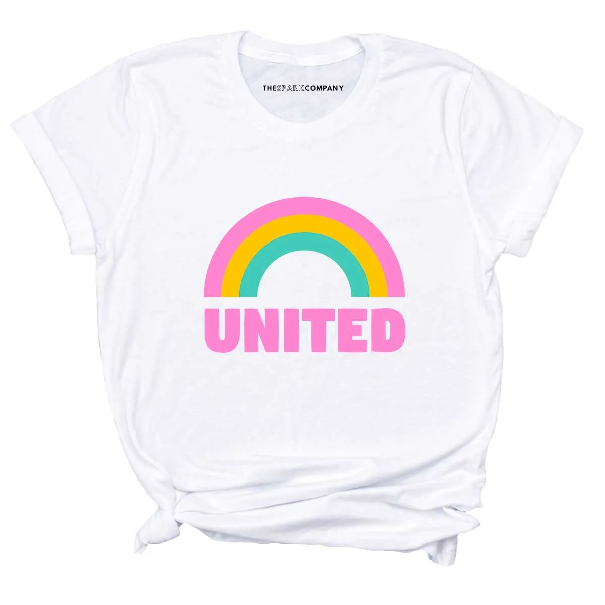 United Pride Rainbow LGBTQ  Pride T-Shirt