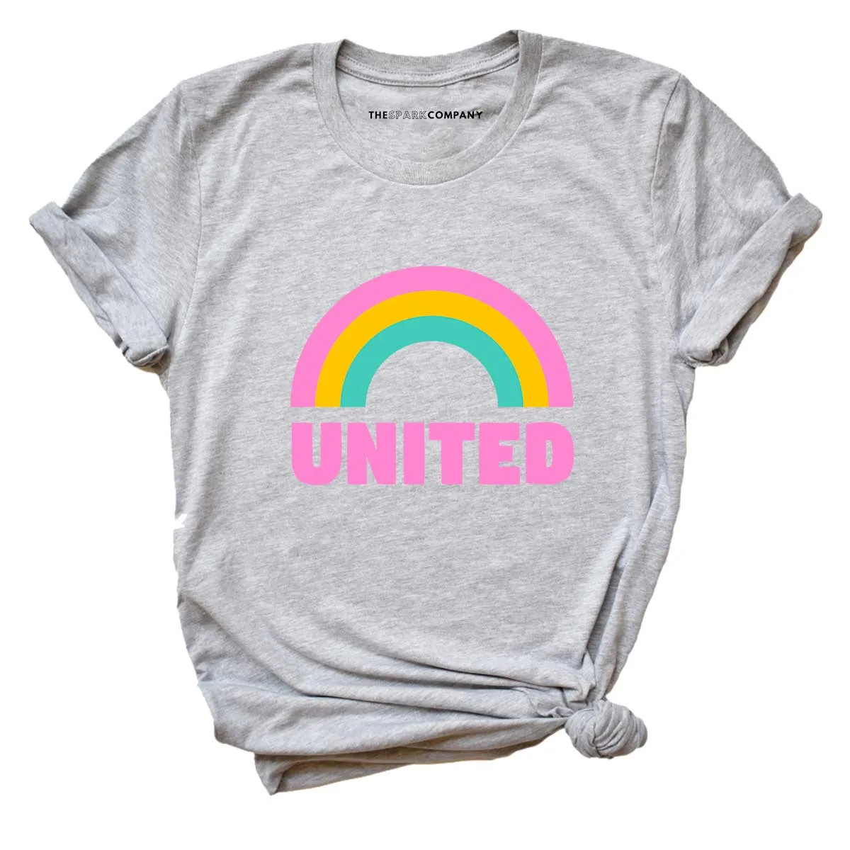 United Pride Rainbow LGBTQ  Pride T-Shirt