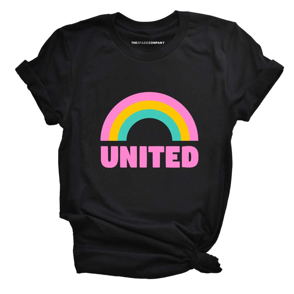 United Pride Rainbow LGBTQ  Pride T-Shirt