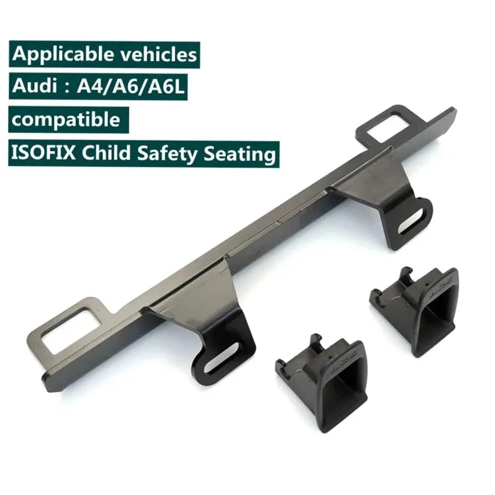 Universal Car Child Seat Restraint Anchor Mounting Kit for ISOFIX Belt Connector for Audi A4 A6 Car Accessories