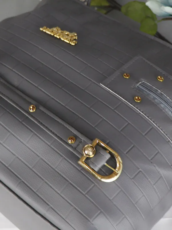 WHB09 Women's Handbag HRM Grey