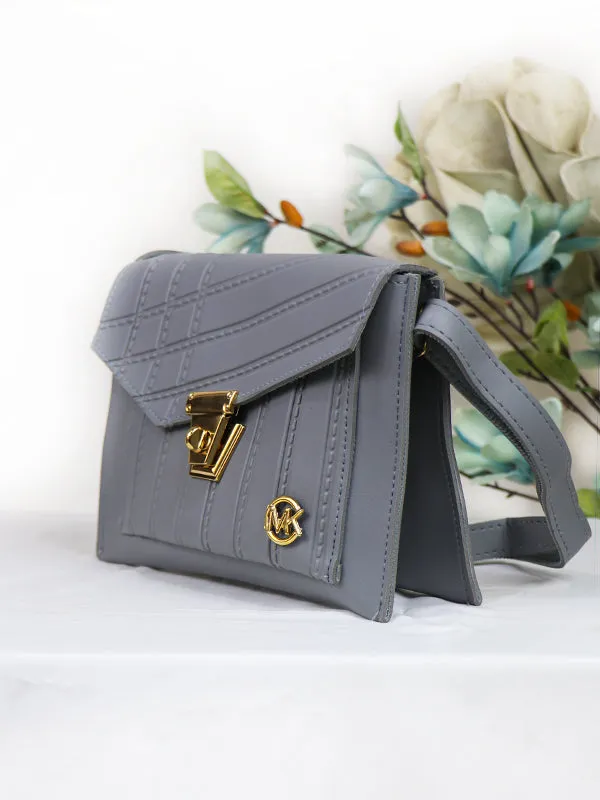 WHB37 Women's Handbag Light Grey