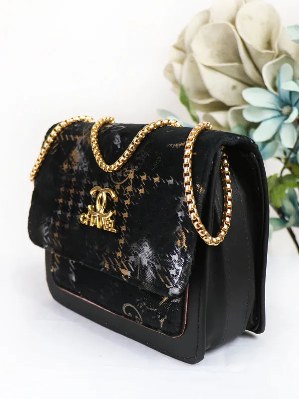 WHB38 Women's Handbag Black