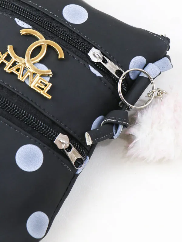 WHB44 Women's Handbag Black