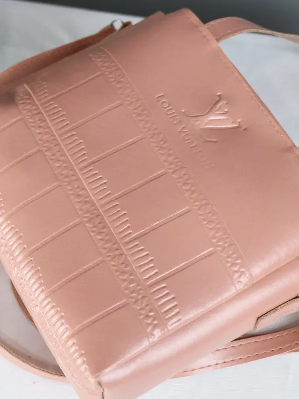 Women's VL Handbag Light Peach