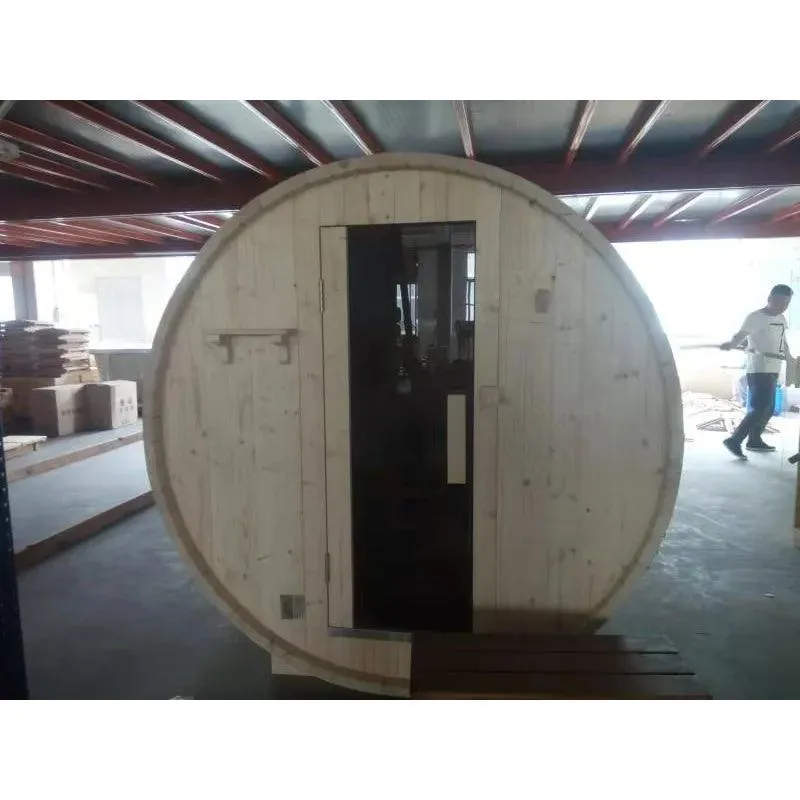 Wood Steam Sauna: Bluetooth-Enabled Relaxation Oasis
